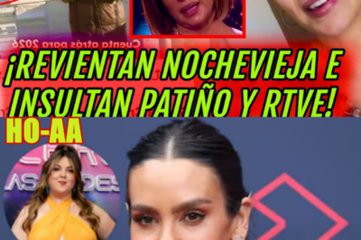 ESCÁNDALO NOCHEVIEJA! REVIENTAN CAMPANADAS 2025 CRISTINA PEDROCHE E INSULTOS MARÍA PATIÑO