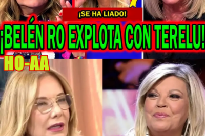 ¡SE HA LIADO! BELÉN RODRÍGUEZ EXPLOTA CON TERELU CAMPOS Y RIDÍCULO DE ALEJANDRA RUBIO