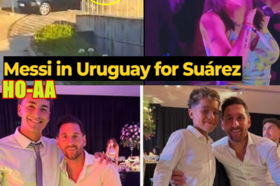 Messi spotted in Uruguay to attend Suárez’s daughter’s birthday party