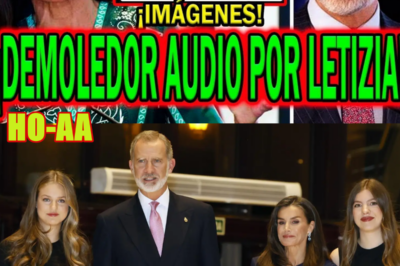 ¡FUERTE AUDIO DE PERSONA! CON LETIZIA ORTIZ Y FELIPE VI TRAS PRINCESA LEONOR Y DOÑA SOFÍA