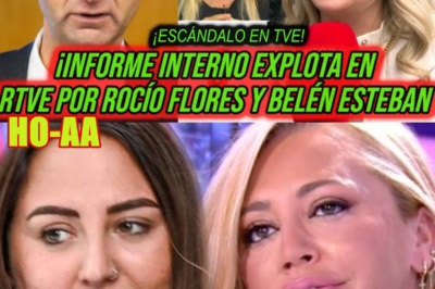 GRAVE INFORME RTVE! HUNDIDO POR ROCÍO FLORES Y BELÉN ESTEBAN RETRATADA POR ANTONIO DAVID FLORES
