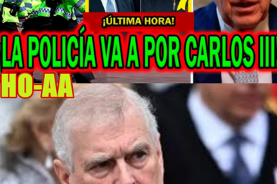 ¡URGENTE! LA POLICÍA BRITÁNICA VA A POR Carlos III POR EL EX PRÍNCIPE Andrés, duque de York Y EL CASO Jeffrey Epstein