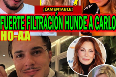 ¡FILTRACIÓN ÚLTIMA HORA! HUNDE A Carlo Costanzia POR Mar Flores Y DURO GOLPE A Terelu Campos