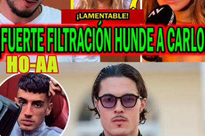 ¡FILTRACIÓN ÚLTIMA HORA! HUNDE A CARLO COSTANZIA POR MAR FLORES Y DURO GOLPE A TERELU CAMPOS