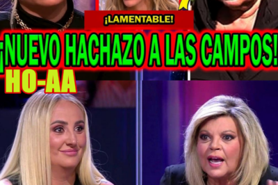 ¡NUEVO HACHAZO! A TERELU CAMPOS POR ROCÍO FLORES Y CARMEN BORREGO CON LIBRO DE ALEJANDRA RUBIO