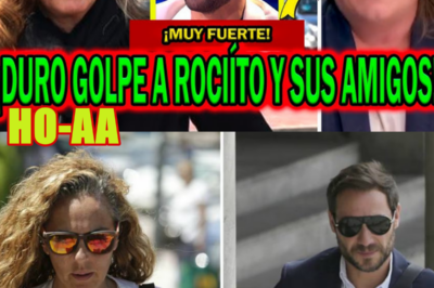 ¡DEMOLEDOR HACHAZO! A ROCÍO CARRASCO Y SUS AMIGOS SALE A LA LUZ TRAS DAVID FLORES Y ROCÍO FLORES