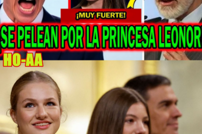 ¡ESCANDALOSA PELEA! PEDRO SÁNCHEZ CON FELIPE VI POR LA PRINCESA LEONOR, CON LETIZIA ORTIZ Y DOÑA SOFÍA