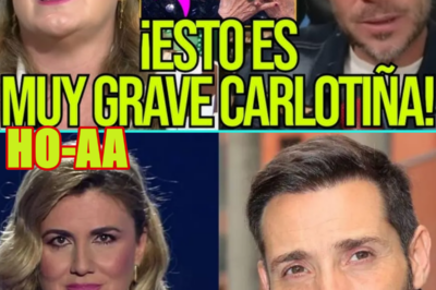 ¡DESTAPAN VERGÜENZA FINAL! DE CARLOTA CORREDERA CON ANTONIO DAVID FLORES TRAS KARMELE MARCHANTE