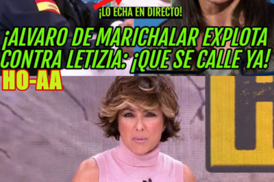 SE HA LIADO! CONTRA REINA LETIZIA POR ÁLVARO MARICHALAR EXPLOTA Y SONSOLES ÓNEGA LO EXPULSA