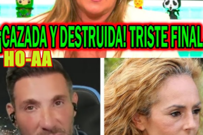 ¡DESTRUIDA Y CAZADA! CARLOTA CORREDERA CON TRISTE FINAL TRAS ANTONIO DAVID FLORES Y ROCÍO CARRASCO