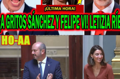 ¡MUY FUERTE! A GRITOS PEDRO SÁNCHEZ CON FELIPE VI Y LETIZIA ORTIZ RÍE CON JUAN CARLOS I MUY ENFERMO