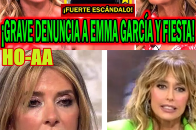 ¡GRAVE DENUNCIA! A EMMA GARCÍA Y FIESTA POR MARISA MARTÍN BLÁZQUEZ Y ANTONIO MONTERO