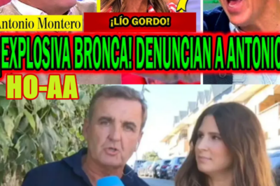 ¡EXPLOSIVAS IMÁGENES! DENUNCIAN A ANTONIO MONTERO Y EXPLOTA EN DIRECTO CON JOAQUÍN PRAT