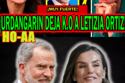 ¡BOMBA FUERTE! IÑAKI URDANGARIN DEJA PÁLIDA A LETIZIA ORTIZ Y SEÑALA A FELIPE VI TRAS JUAN CARLOS I