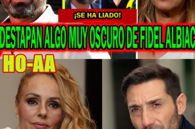 BOMBA! DESTAPAN ALGO MUY OSCURO DE FIDEL ALBIAC CON ROCÍO CARRASCO EN CANAL DE ANTONIO DAVID FLORES
