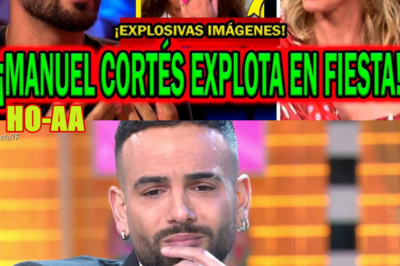 ¡EXPLOSIVAS IMÁGENES! MANUEL CORTÉS EXPLOTA CON GLORIA CAMILA EN LA FIESTA DE EMMA GARCÍA
