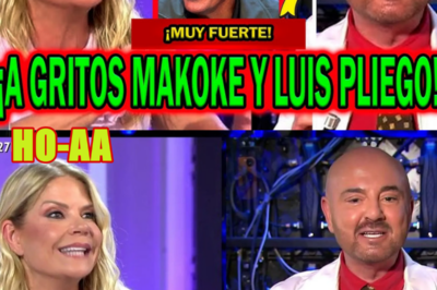 ¡SE LÍAN A GRITOS! MAKOKE Y LUIS PLIEGO EN DIRECTO CON JOAQUÍN PRAT Y ANTONIO MONTERO EXPLOTA