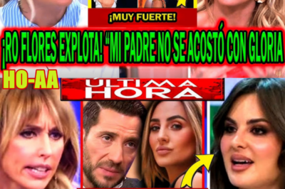 TENSIÓN MEDIÁTICA EN EL ENTORNO TELEVISIVO: ROCÍO FLORES, GLORIA CAMILA Y ANTONIO DAVID FLORES EN EL FOCO DEL DEBATE CON EMMA GARCÍA