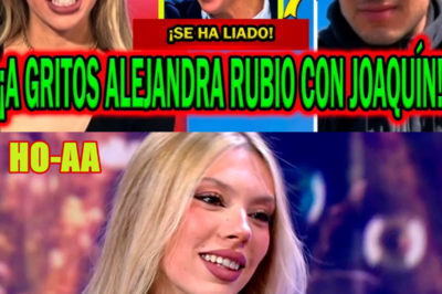 ¡A GRITOS! ALEJANDRA RUBIO CON JOAQUÍN PRAT POR SU EMBARAZO Y CARLO COSTANZIA – SANDRA ALADRO