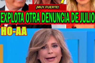 ¡EXPLOTA OTRA VEZ! JULIO IGLESIAS CON NUEVA DENUNCIA CON GEMA LÓPEZ Y SUSANNA GRISO EN ANTENA 3