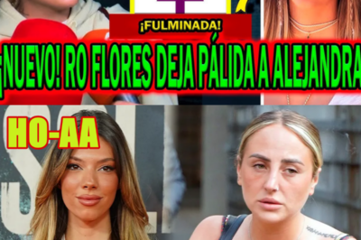 ¡BRUTAL BOFETÓN! ROCÍO FLORES DEJA PÁLIDA A ALEJANDRA RUBIO Y A TERELU CAMPOS HUNDIDA EN TVE
