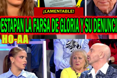 ¡DESTAPAN LA FARSA! DE GLORIA CAMILA Y LA DENUNCIA CONTRA ELLA CON JOAQUÍN PRAT EN En el tiempo justo