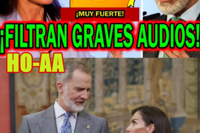 ¡MUY FUERTE! AUDIOS FILTRADOS HUNDEN A LETIZIA ORTIZ Y FELIPE VI POR CASA REAL Y REY JUAN CARLOS I