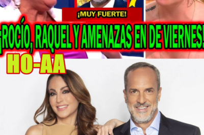 ¡GRAVES AMENAZAS! CON ROCÍO FLORES Y RAQUEL MOSQUERA EN DE VIERNES DE SANTI ACOSTA POR SU MARIDO ISI