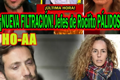 ¡FUERTE FILTRACIÓN! JEFES ROCÍO CARRASCO PÁLIDOS Y ANTONIO DAVID FLORES EXPLOTA CON CORREDERA