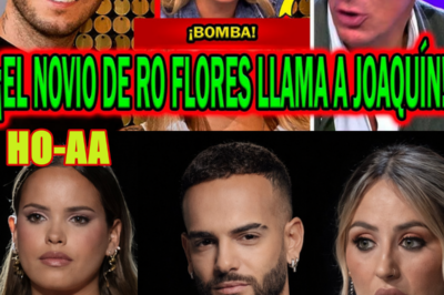 ¡LLAMADA BOMBA! DEL NOVIO DE ROCÍO FLORES A JOAQUÍN PRAT POR GLORIA CAMILA Y MANUEL CORTÉS
