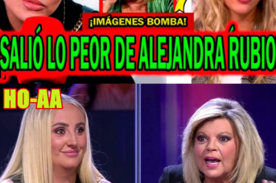 ¡SALIÓ LO PEOR! DE ALEJANDRA RUBIO Y CARMEN BORREGO POR ROCÍO FLORES TRAS TERELU CAMPOS