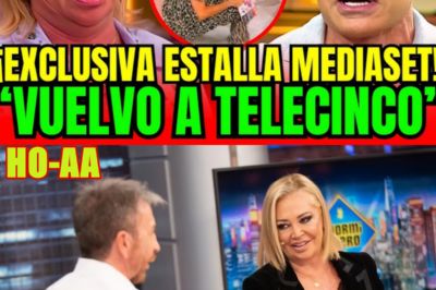 ÚLTIMA HORA: ¡“ESTALLA” EL ENTORNO DE MEDIASET! Se habla del posible regreso de Belén Esteban a Mediaset España (la verdad detrás de los rumores)