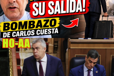 ¡SÁNCHEZ PREPARA SU SALIDA! El “bombazo” de Carlos Cuesta sacude el tablero político