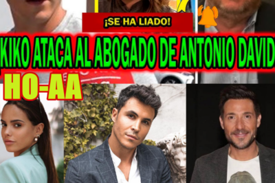 ¡URGENTE! KIKO JIMÉNEZ ATACA AL ABOGADO DE ANTONIO DAVID FLORES POR GLORIA CAMILA Y ROCÍO FLORES