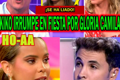 ¡SE HA LIADO! KIKO JIMÉNEZ IRRUMPE EN FIESTA POR GLORIA CAMILA CON EMMA GARCÍA TRAS ROCÍO CARRASCO