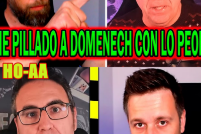 ¡HE PILLADO CON LO PEOR! A ALBERT DOMENECH SOBRE MI CANAL ‘HABLANDO CLARO’