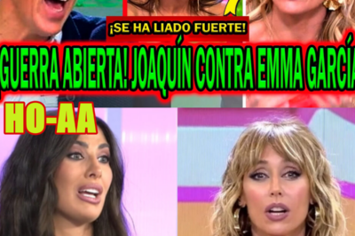 ¡GUERRA ABIERTA! CONTRA EMMA GARCÍA Y ‘FIESTA’ POR JOAQUÍN PRAT EN EL TIEMPO JUSTO CON GEMMA CAMACHO