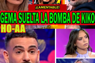 ¡SUELTA LA BOMBA! GEMA LÓPEZ HABLA DE KIKO RIVERA Y LE HUNDE TRAS IRENE ROSALES CON JOAQUÍN PRAT