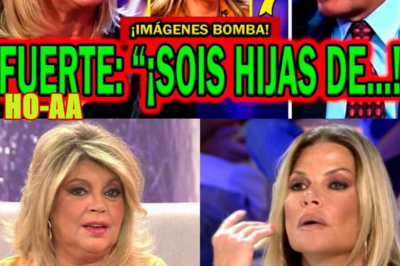 ¡FUERTE HEMEROTECA! TERELU CAMPOS PÁLIDA CON ANTONIO MONTERO EN DE VIERNES POR ALEJANDRA RUBIO