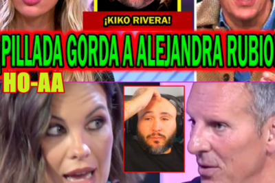 ¡PILLADA GORDA! A ALEJANDRA RUBIO Y JOAQUÍN PRAT TIRA PULLITA A GLORIA CAMILA POR KIKO RIVERA
