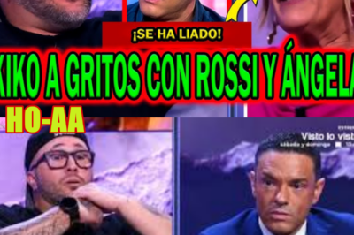 ¡SE LÍA! KIKO RIVERA A GRITOS CON ÁNGELA PORTERO Y ANTONIO ROSSI EN DE VIERNES POR IRENE ROSALES