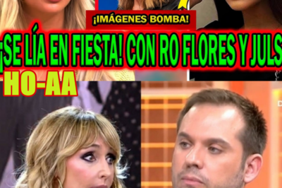 ¡SE HA LIADO! CON ROCÍO FLORES Y JULIA JANEIRO EN FIESTA DE EMMA GARCÍA CON SAÚL ORTIZ