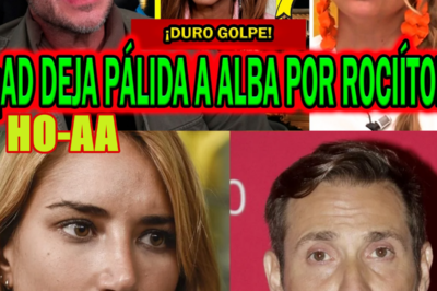 ¡SE HA LIADO! DURO GOLPE DE ANTONIO DAVID FLORES A ALBA CARRILLO POR ROCÍO CARRASCO Y TVE