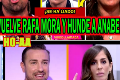 ¡ÚLTIMA HORA! VUELVE RAFA MORA Y EXPLOTA CON ANABEL PANTOJA Y FILTRA ALGO FEO EN PASILLOS TELECINCO