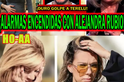 ¡ALARMAS ENCENDIDAS! CON ALEJANDRA RUBIO Y DURO GOLPE A TERELU CAMPOS TRAS JORGE JAVIER VÁZQUEZ