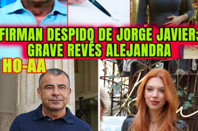 ¡ÚLTIMA HORA GRAVE! DESPIDEN JORGE JAVIER VÁZQUEZ Y REVÉS FINAL ALEJANDRA RUBIO TRAS SU ADIÓS