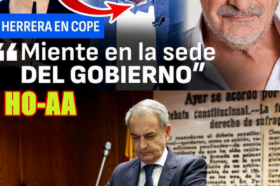Herrera: “Para desgracia de Zapatero, existe un documentado rastro de dinero”