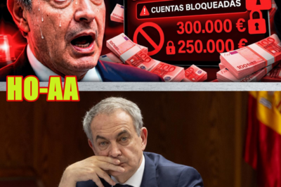 SE VIENE DETENCIÓN: el JUEZ BLOQUEA las CUENTAS de ZAPATERO y HASTA los PROGRES le ABANDONAN (FICCIÓN POLÍTICA)