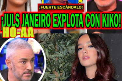 ¡BOMBA ÚLTIMA HORA! JULS JANEIRO EXPLOTA CON KIKO HERNÁNDEZ Y LE HUNDE CON CARLOTA CORREDERA