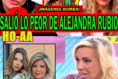 ¡¡¡MALAS NOTICIAS Y GOLPE! A ALEJANDRA RUBIO DEJA FATAL A TERELU CAMPOS CON CARMEN BORREGO